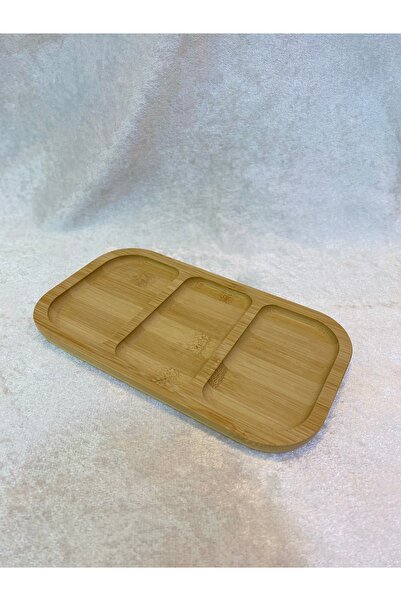 KRD Home KRD 3 GÖZLÜ BAMBU SUNUMLUK