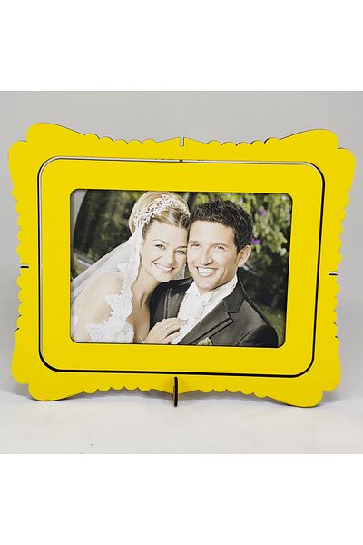 LAZER ART 15X21 ROTATING WOODEN FRAME - DOUBLE SIDED GRADER FRAME - LASERCERCEVE0004