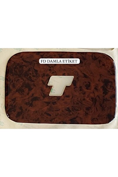 FD Damla Etiket توفاس دوغان إيجل - متوافق مع SLX، لون الماهوجني، طلاء عجلة ال...