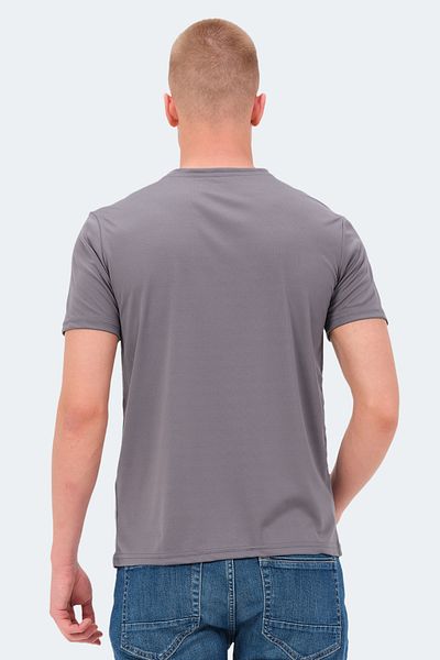 Slazenger Ανδρικό T-Shirt NEKANE - Σκούρο Γκρι