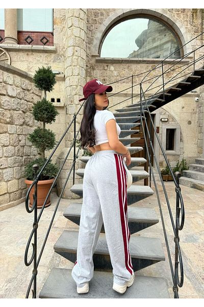 DENİKK Trend Wide Leg - Palazzo Φούτερ με ελαστική μέση