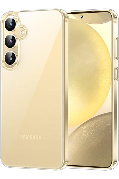 Rivor Samsung Galaxy A55 İçin Kamera Korumalı Şeffaf Slim Tpu Saydam Kılıf
