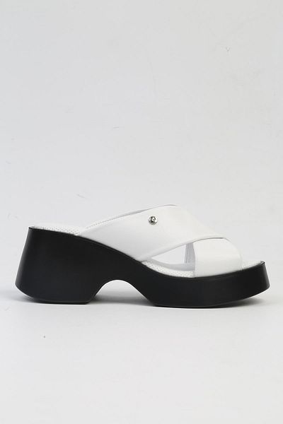 Pierre Cardin ® |   Pc-7192- 3968 White-Women's Platform Slippers