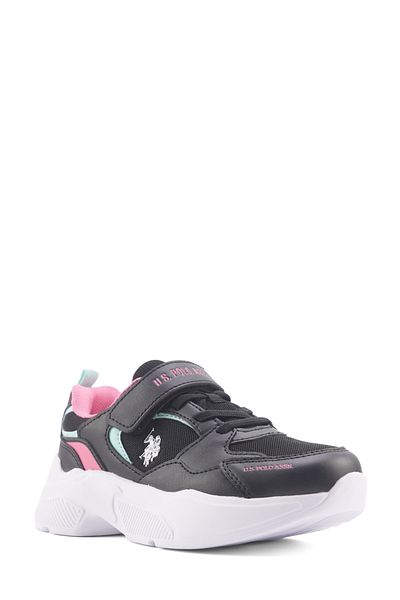 U.S. Polo Assn. Clover JR 4FX - Pantofi negru pentru fete