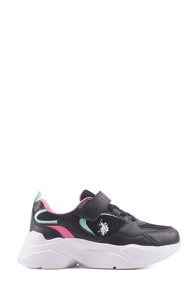 U.S. Polo Assn. Clover JR 4FX - Pantofi negru pentru fete