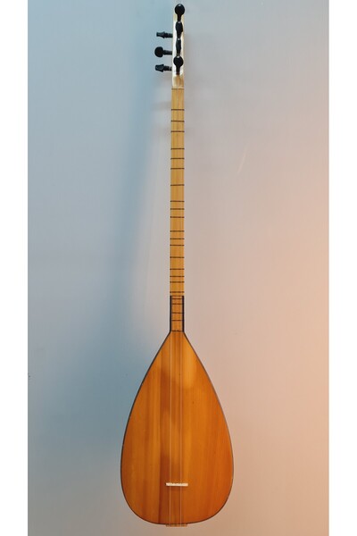 Güneş müzik El yapımı uzun sap oyma dut bağlama tekne 39,5