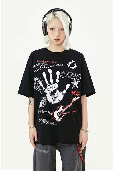 Köstebek Μπλουζάκι Grunge Punk Unisex - «Don't Kill My Vibe»