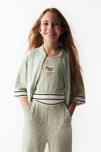 nk kids NK KIDS 56305 - Green Superstar Girls' Trousers