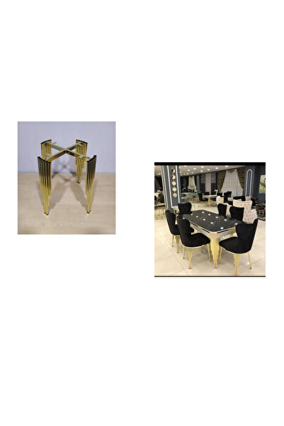 BafArt Piyano Model ayaklı Sandalye Çerçevesi 1 Adet 40 Cm