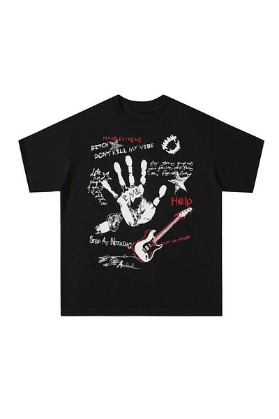 Köstebek Μπλουζάκι Grunge Punk Unisex - «Don't Kill My Vibe»