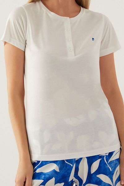 Pierre Cardin 8834 Set pijamale cu mânecă scurtă pentru femei Arm