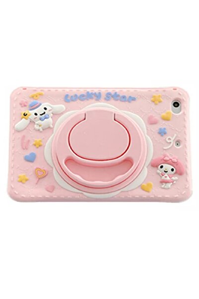 UnDePlus Apple iPad 5. Nesil 9.7" 2017 Uyumlu Kılıf Cute Dolls Çocuk Karekter Kılıfı A1822 A1823