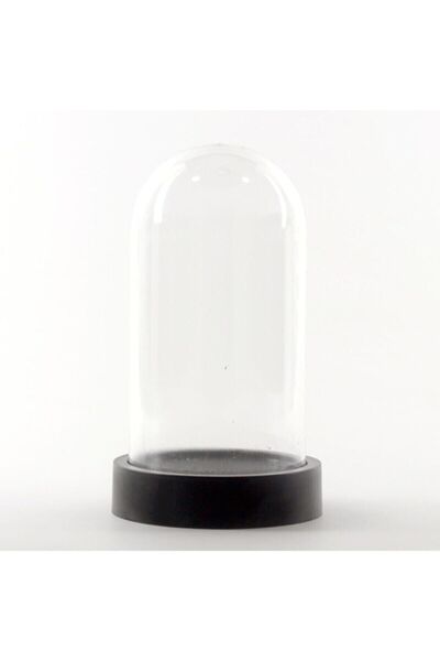 DDPEST DS- Ters Mika Fanus , Teraryum Yapay Çiçek Malzemesi Boş Ledsiz Fanus