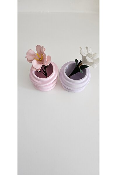 LAURELWOOD Laurel-wood 2-Piece Concrete Vase Set