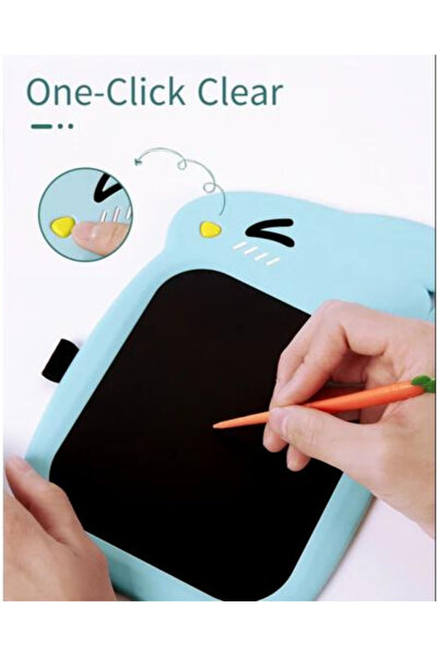 Apricot Tablet Lcd 8.5 Inç Dijital Kalemli Çizim Yazı Tahtası Grafik Not Yazma Eğitim Tableti Uyumlu