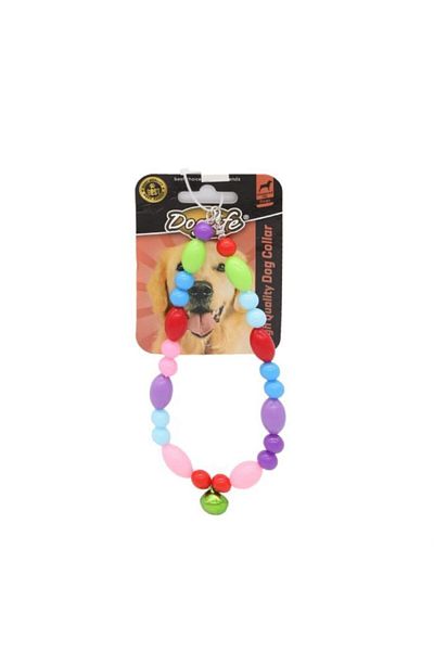 Doglife Beaded Bell Dog Collar -203217