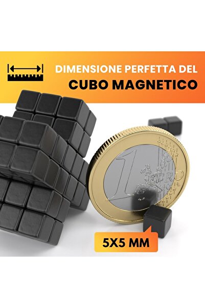 RICHIE Neocube siyah küp mıknatıs stres oyunu magnetik küp eğitici el beceri oyunu 120 adet