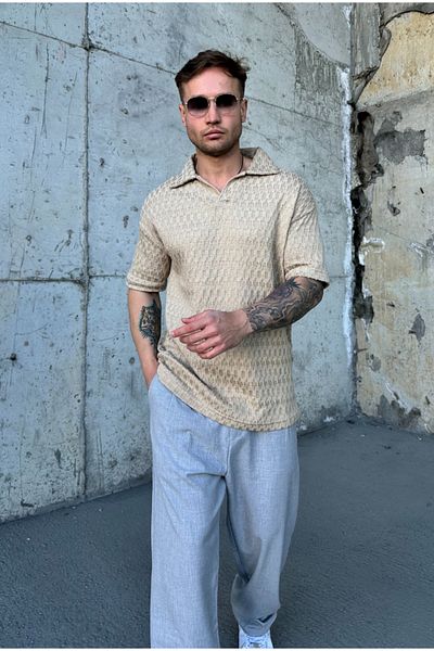 corfixman Μπλουζάκι Polo Neck Oversize