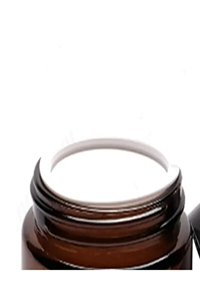 Paradise Cam Yeniden Doldurulabilir amber cam krem kavanozu 20 ml - Boş kavanoz 1 Adet