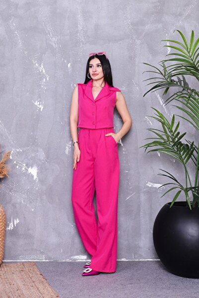 ZEYWEAR مجموعة بالازو مع سترة