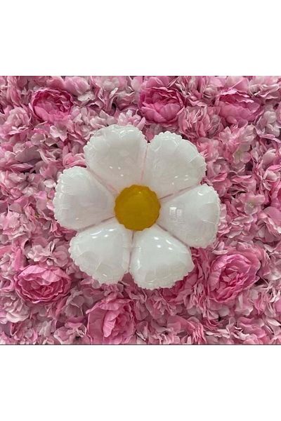 aşkın concept 40 cm Small Size Daisy Foil Balloon