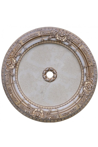 MİVA KONSEPT 60X60 OVAL BRONZ  RENK SARAY TAVAN GÖBEK