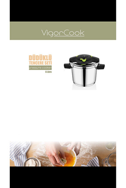 AROW MUBA CONSEPT VİGORCOOK 6 LİTRE DÜDÜKLÜ TENCERE