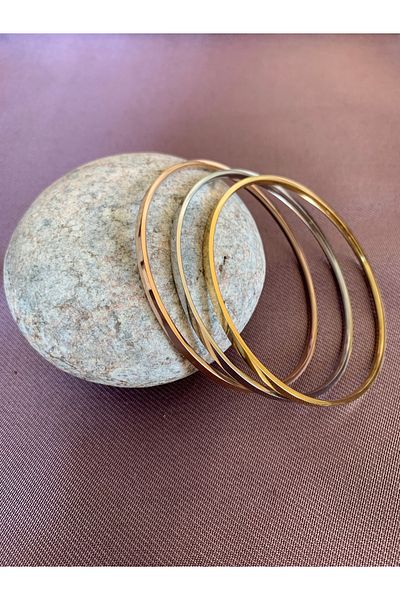 stainless steell Stainless Steel AJDA BRACELET 3 COLOR Flat Model