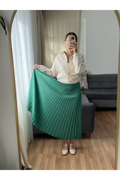 YABUONCOM Πλισέ φούστα