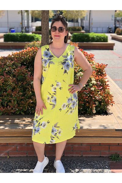 BAKTAGÖR Linen Strap Dress