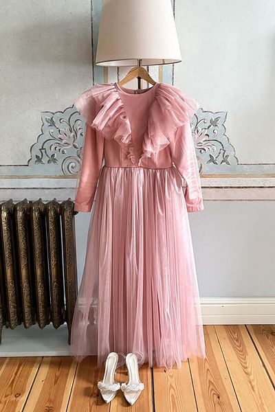 Ceylan Otantik Βραδινό φόρεμα Pink Princess