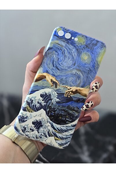 SUPER FRAME Iphone 7 Plus ve 8 Plus Uyumlu Baskılı Şeffaf Telefon Kılıfı