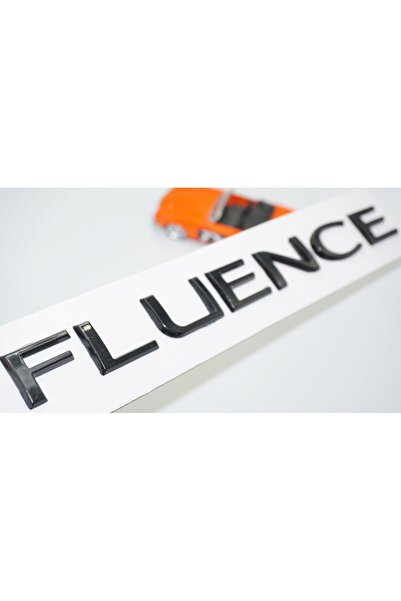 DK Tuning Fluence Siyah ABS 3M Bagaj Yazı Logo Renault İle Uyumlu