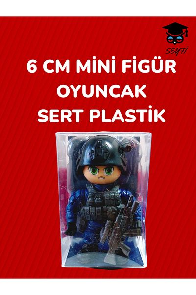 SEYFİKİRTASİYE 6 CM Mini Figure Toy - Hard Plastic