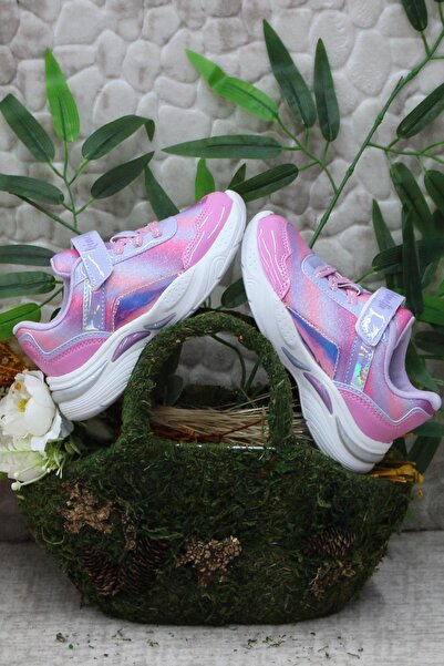 Kinetix Wanna Lilac - Anatomical Silver Lightweight Girl's Shoes