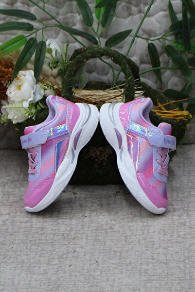 Kinetix Wanna Lilac - Anatomical Silver Lightweight Girl's Shoes