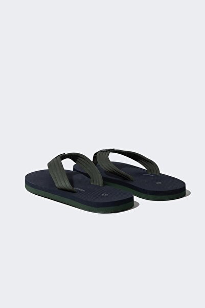 DeFacto Men's Thick Sole Slip On Jersey Slippers D1259AX24HS