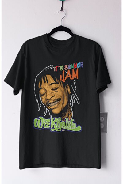 Fuddy Moda Wiz Khalifa Štampano Unisex Oversize kroj majica