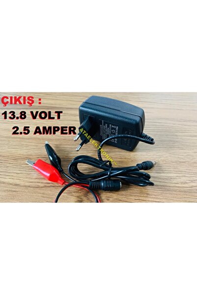 ATAELEKTRONİK KALİTELİ 12 Volt Akülü Araba Şarj Cihazı Adaptörü Otomatik Kesi...