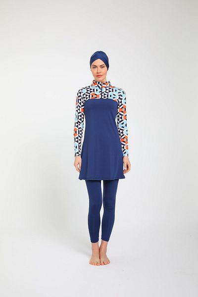 Chelly Γυναικείο μαγιό Lycra Full Closed Hijab S 3755