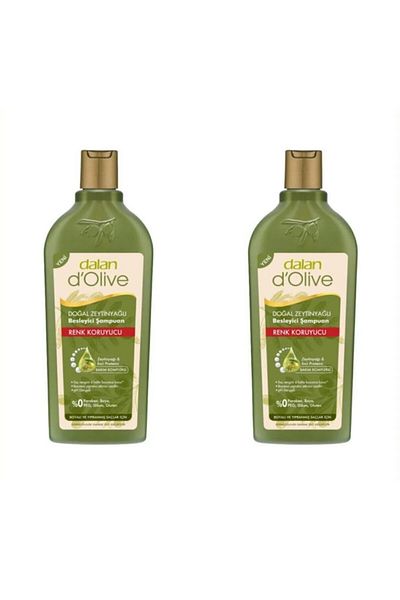 Dalan Dolive Natural Olive Oil Color Protection Shampoo - 2 Pieces 400ml+400ml