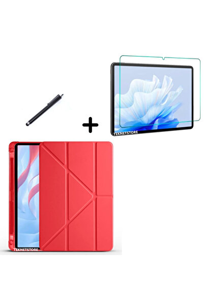 TEKNETSTORE Honor Pad X9 11.5 İnç Uyumlu Kalem Bölmeli Standlı Silikon Kılıf ...