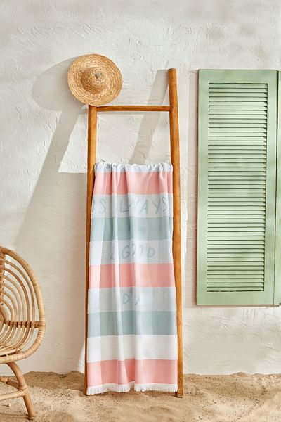 Karaca Home Πετσέτα παραλίας Mint