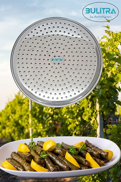 BULİTRA Su Armatürleri Wrap Fountain Pot Lid Anti-Stick Leaf Wrap Cooking Apparatus (24 Cm)