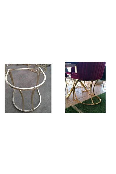 BafArt Pluıs Model ayaklı Sandalye Çerçevesi 1 Adet 40 Cm