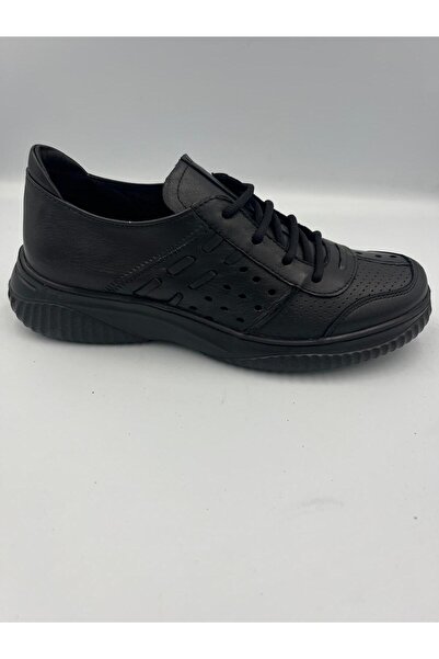 Mammamia kadın günlük iç dış deri rahat ortopedik yazlık ayakkabı