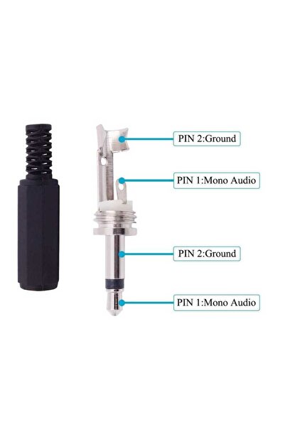 Motorobit 3.5mm Mono Jak - Erkek