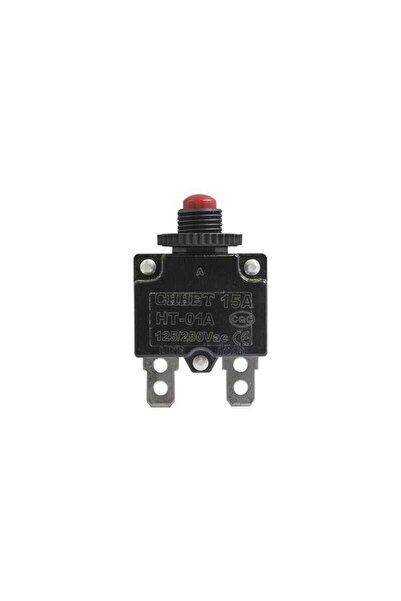 Motorobit HT-01-A 15A Aşırı Akım Koruyucu Devre Kesici Sigorta - Kırmızı