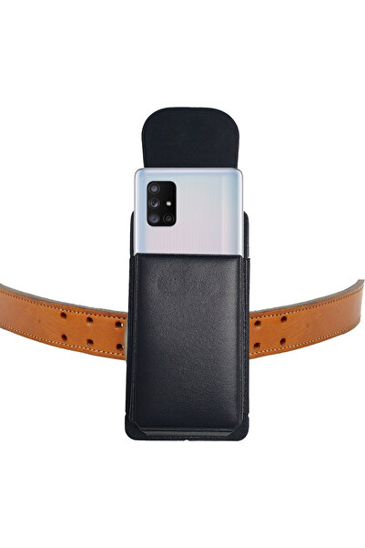 EXENAR Samsung A71 - Curea și husă compatibile, geantă pentru talie, husă pen...