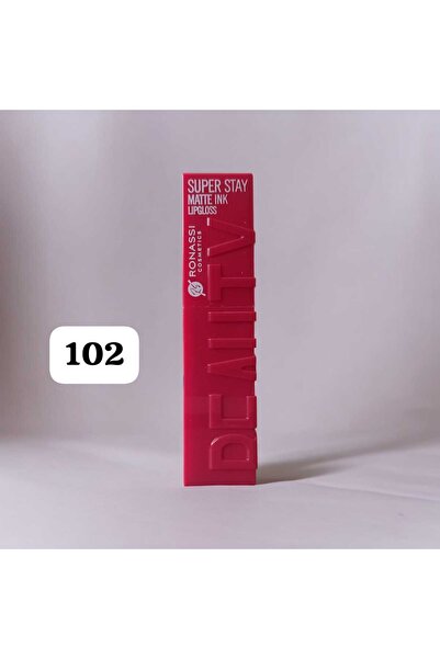 Semahatc Ronassi Ruj Soft & Velvet Matte Ink Lıpgloss